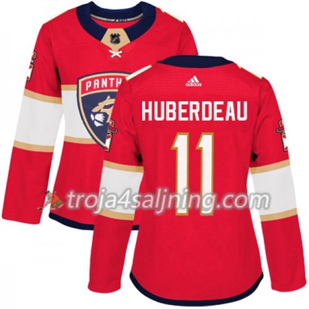 Florida Panthers tröja Jonathan Huberdeau 11 Röd 2017-2018 Adidas Authentic - Dame NHL Tröjor Florida Panthers tröja Jonathan Huberdeau 11 Röd 2017-2018 Adidas Authentic - Dame NHL Tröjor